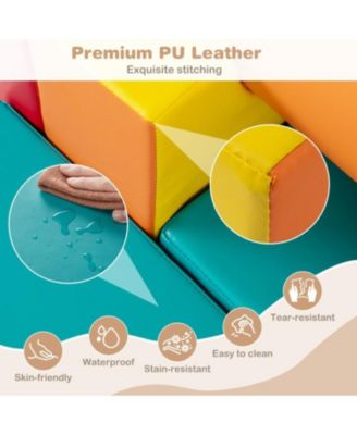 10-Piece Soft Foam Climbing Blocks for Toddlers  Play & Learning