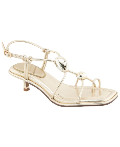 Женские сандалии Kenneth Cole New York Gemma Strappy Dress Sandals, цвет: Золотой металлик