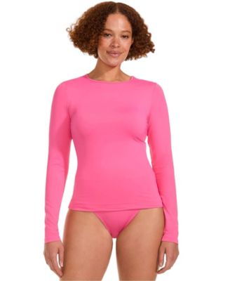 Women's SunShade UPF 50 Long Sleeve Rash Guard Swim Tee