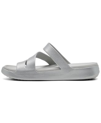 Women's Getaway Casual Metallic Strappy Sandals from Finish Line