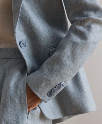 Women's Notch Lapel Collar Blazer