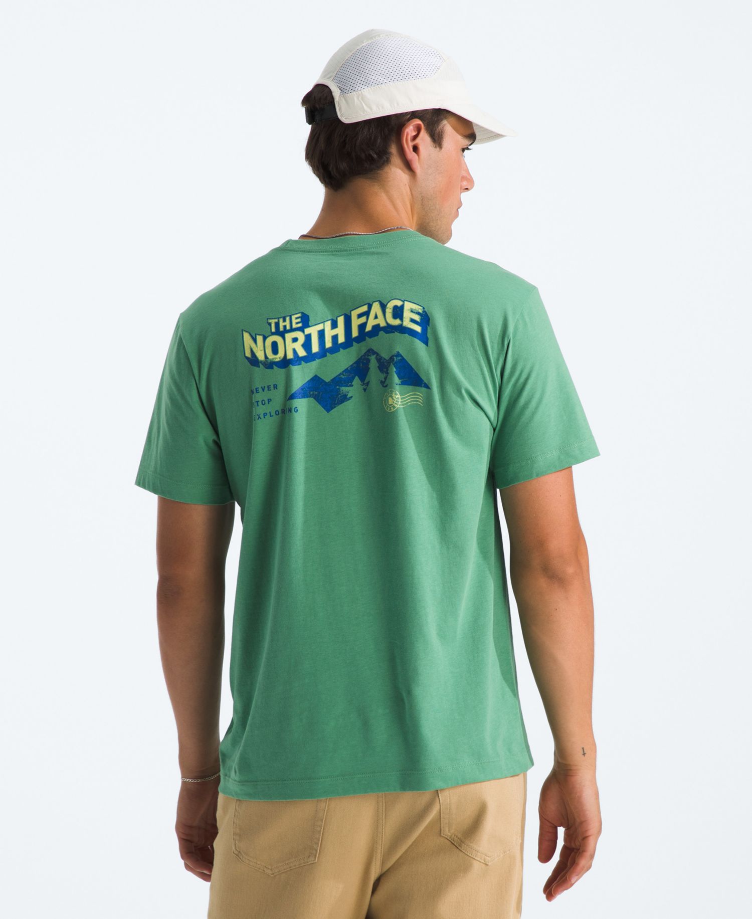 Men's Explore Postcard Short-Sleeve T-Shirt