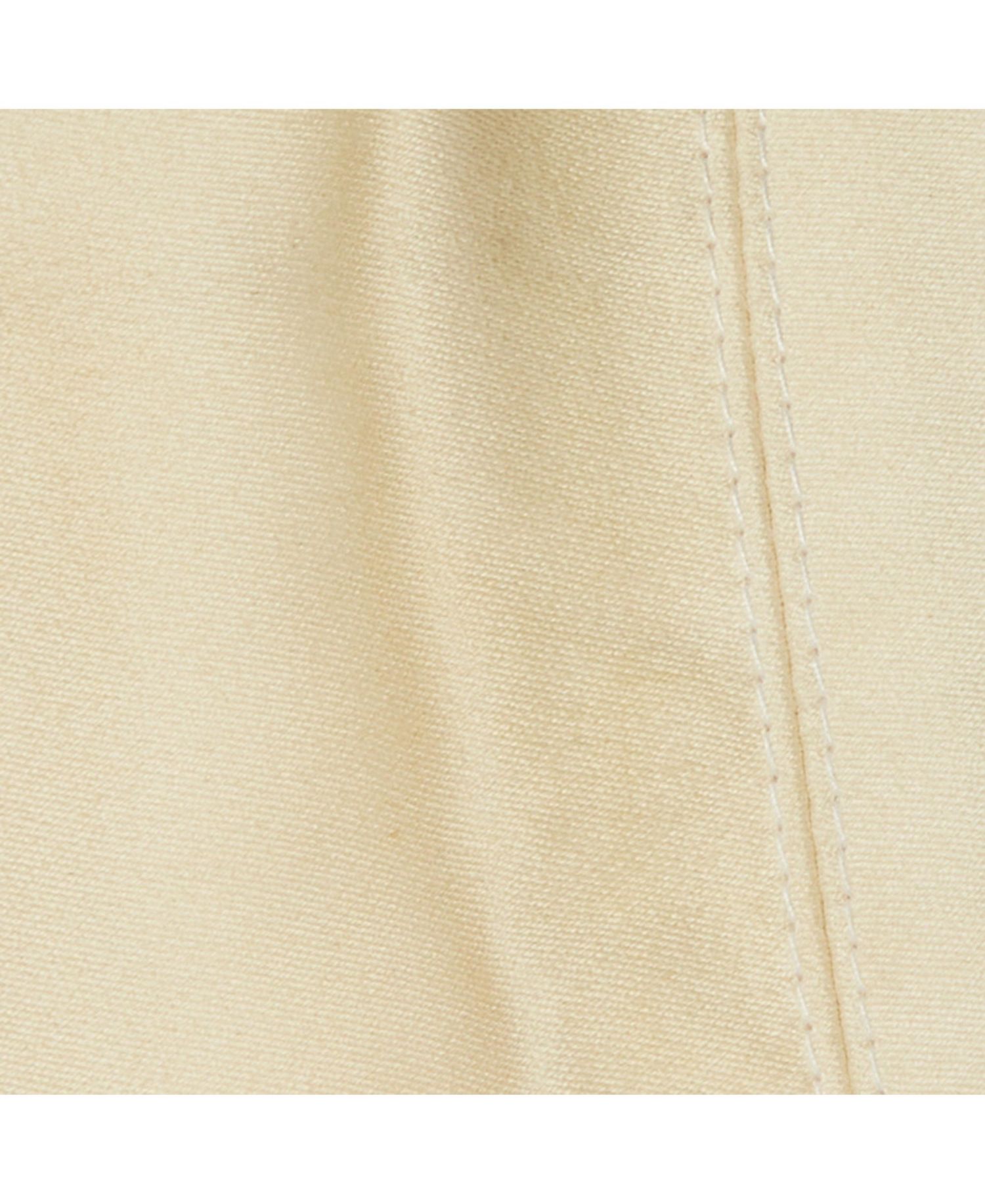 Men's Vintage Leather & Cotton Zip Up Jacket