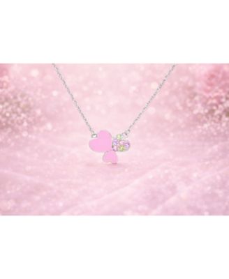 Girls Hypoallergenic Heart Pendant Necklace