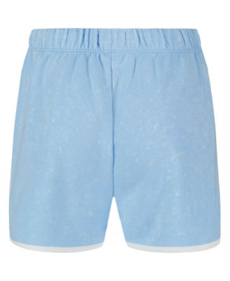Girls' 7-16 Pull-On Ribbed Side Panel Shorts