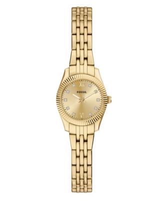 Women's Scarlette Mini Three-Hand Gold-Tone Stainless Steel Watch, 20mm