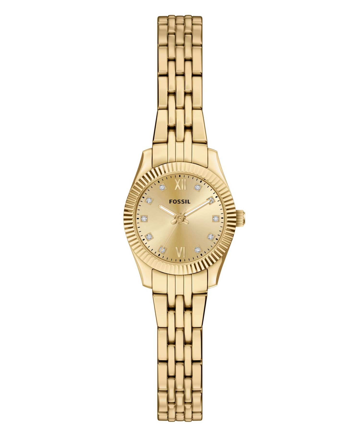 Women's Scarlette Mini Three-Hand Gold-Tone Stainless Steel Watch, 20mm
