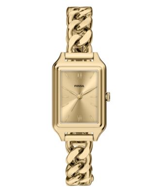 Women's Raquel Three-Hand Gold-Tone Stainless Steel Watch, 23mm