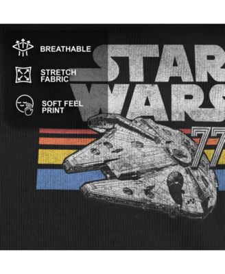 Men's Star Wars Vintage-Like Falcon Fleece Pullover Hoodie