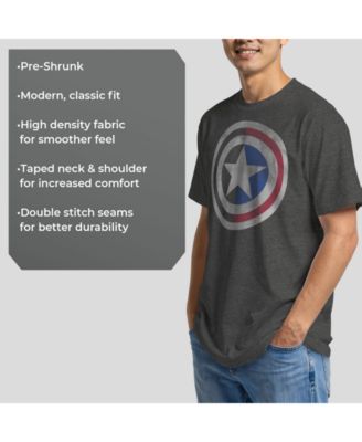 Men's Captain Half Shield Short Sleeve T-shirt