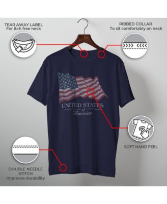Men's American Flag Short Sleeve T-Shirt