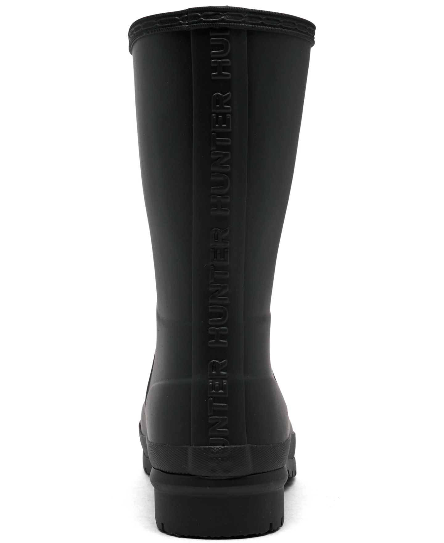 Женские ботинки Hunter Liberty Tall Waterproof Rain Boots, цвет: Чёрный — фото 4