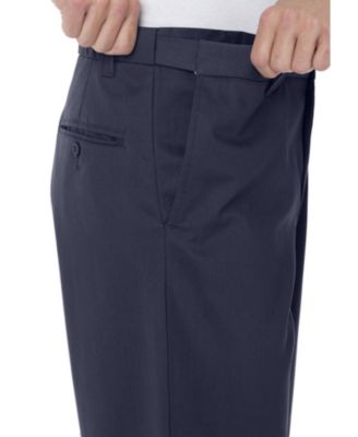Men's Big & Tall Wide Leg Wrinkle Free Expandable Waist Pant