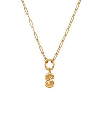 Bubble Up Initial Necklace