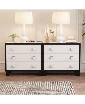 3-Drawer Bedroom Dresser , Modern Chest, Nightstand