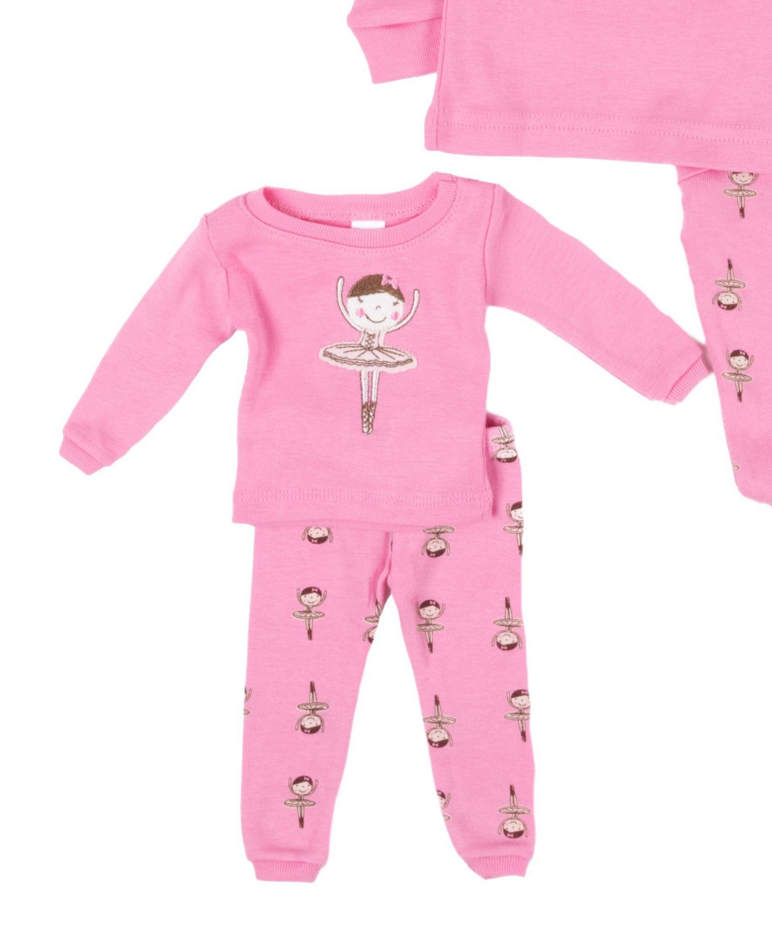 Big Girls 6-14 Matching Doll Snug-Fit Cotton Long Sleeve Pajamas