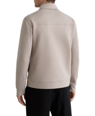 Men's Premium Interlock Zip-Through Overshirt