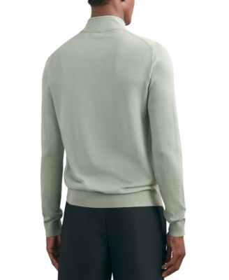 Men's Merino Wool Half-Zip Jumper Sweater