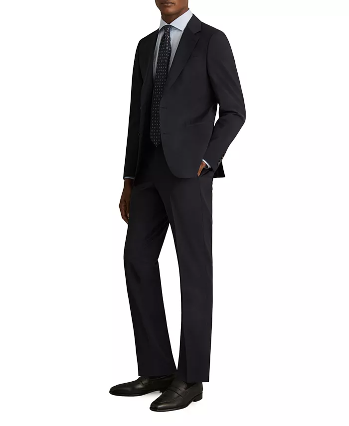 Men's Promise Tailored-Fit Wool-Blend Suit Pants - thumbnail 2