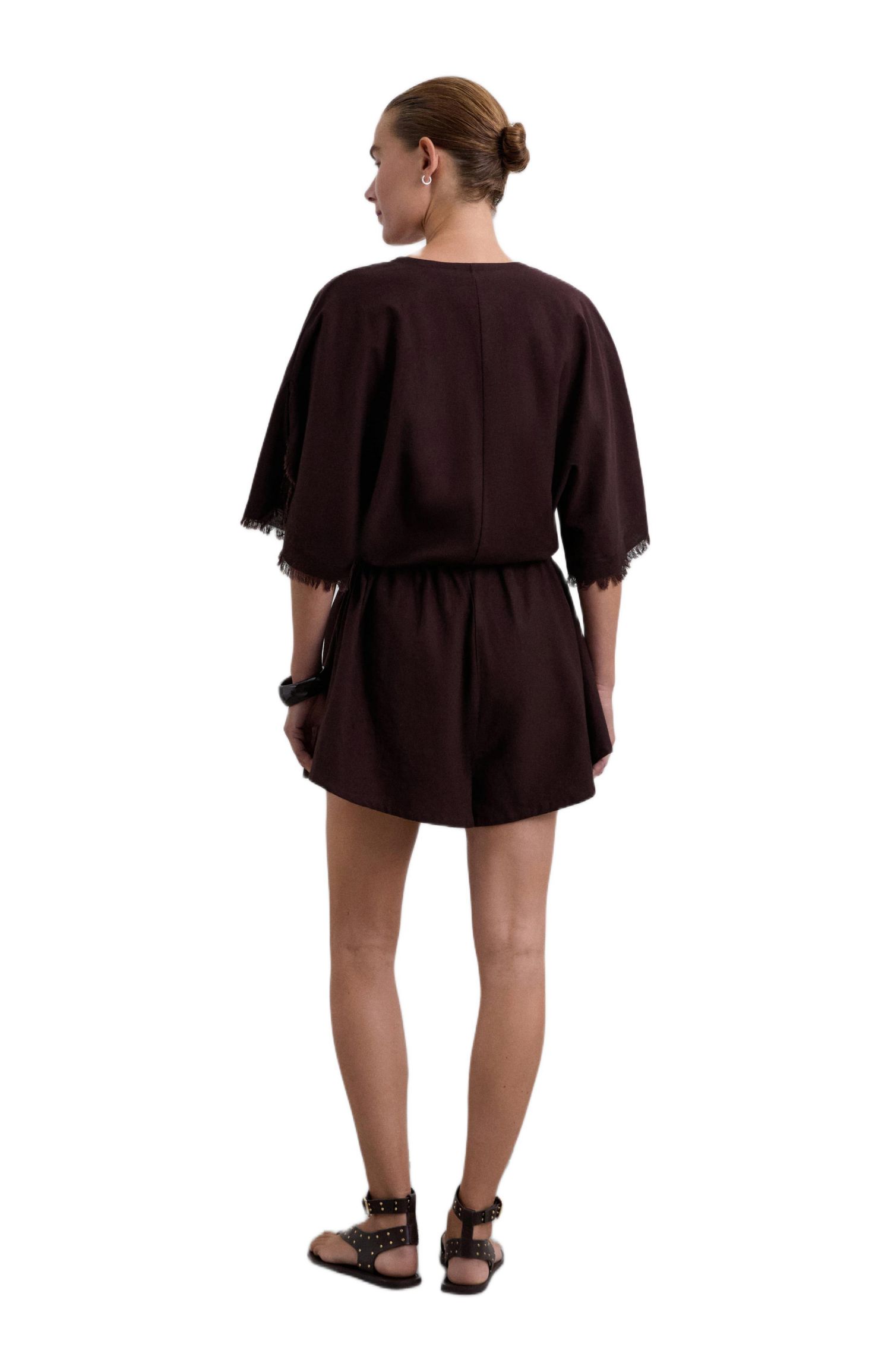 Women's Shortrustic Linen