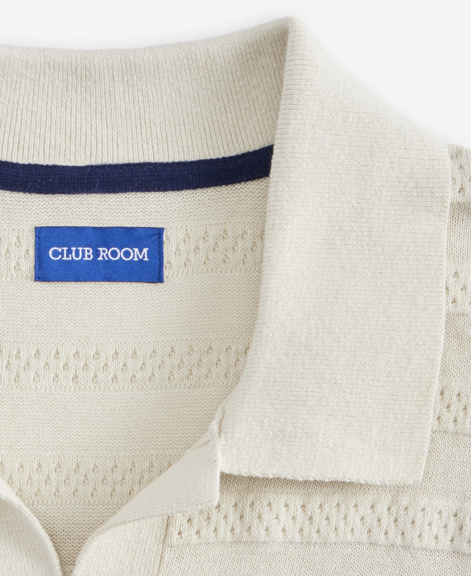 Men's Linen-Blend Polo Shirt