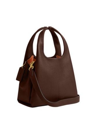 Lana Small Pebble Leather Shoulder Bag 23