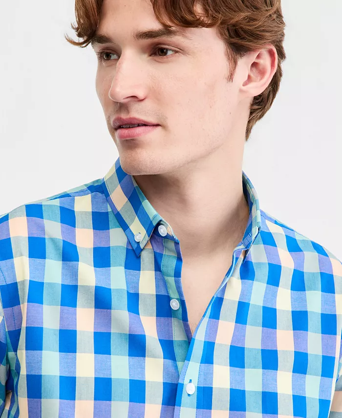 Men's Printed Short-Sleeve Shirt - thumbnail 7