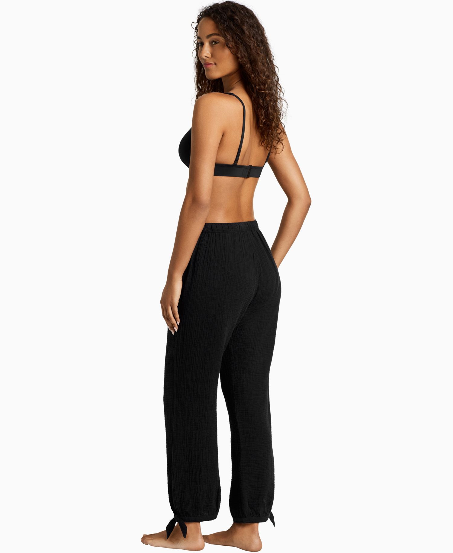 Women's Cotton Pull-On Cover-Up Pants