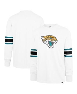 Men's White Jacksonville Jaguars Gridiron Premier Brex Long Sleeve T-Shirt