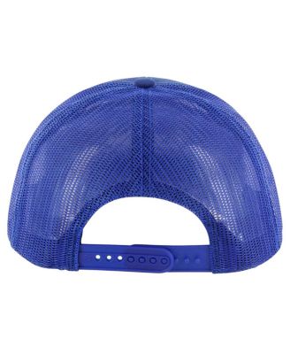 Men's Royal Kansas Jayhawks Pitstop Trucker Adjustable Hat