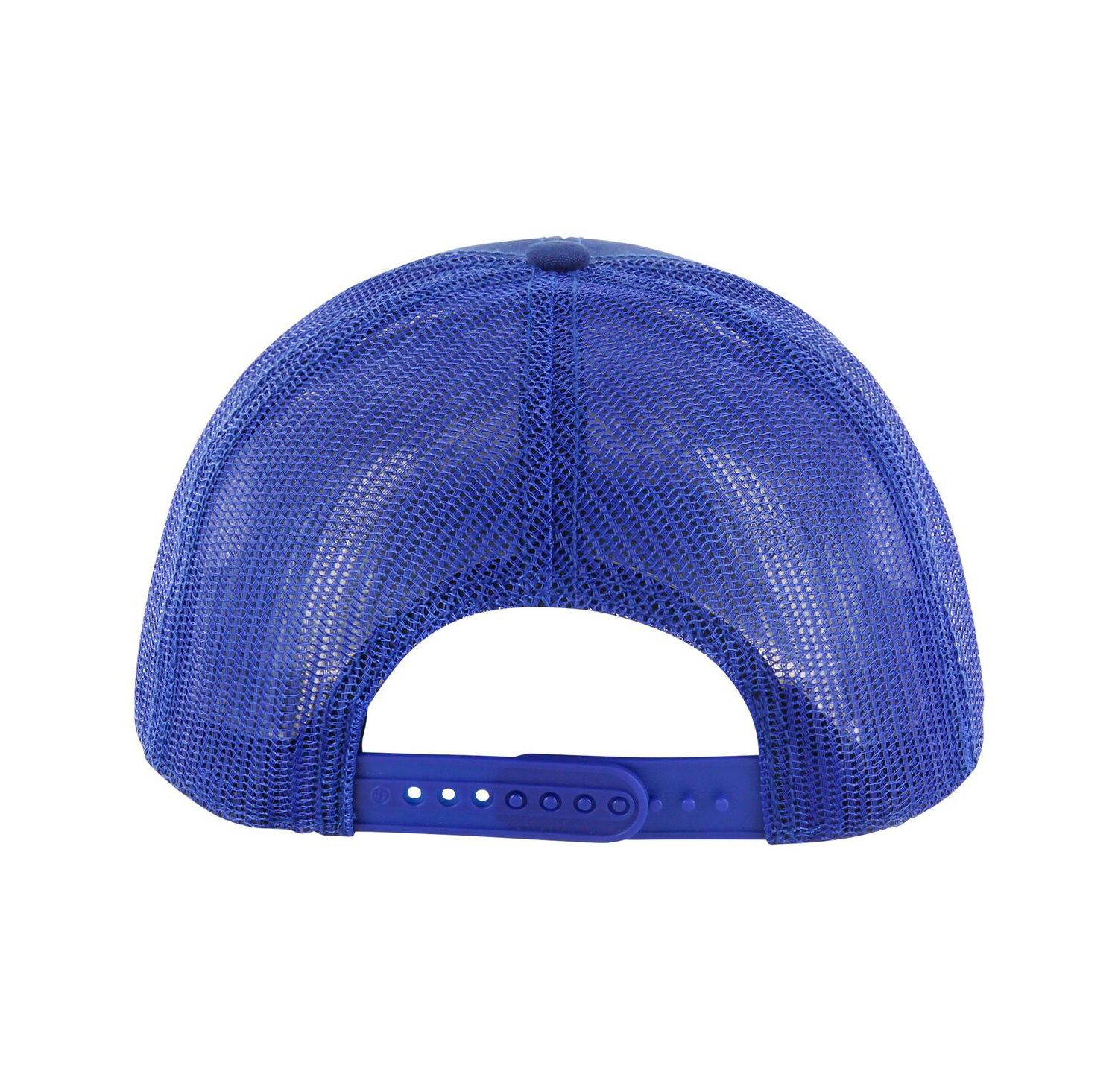 Men's Royal Kansas Jayhawks Pitstop Trucker Adjustable Hat