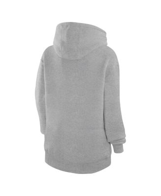 Women's Heather Gray Ottawa Senators City Graphic Fleece Pullover Hoodie