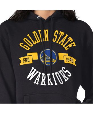 Women's Black Golden State Warriors City Pullover Hoodie