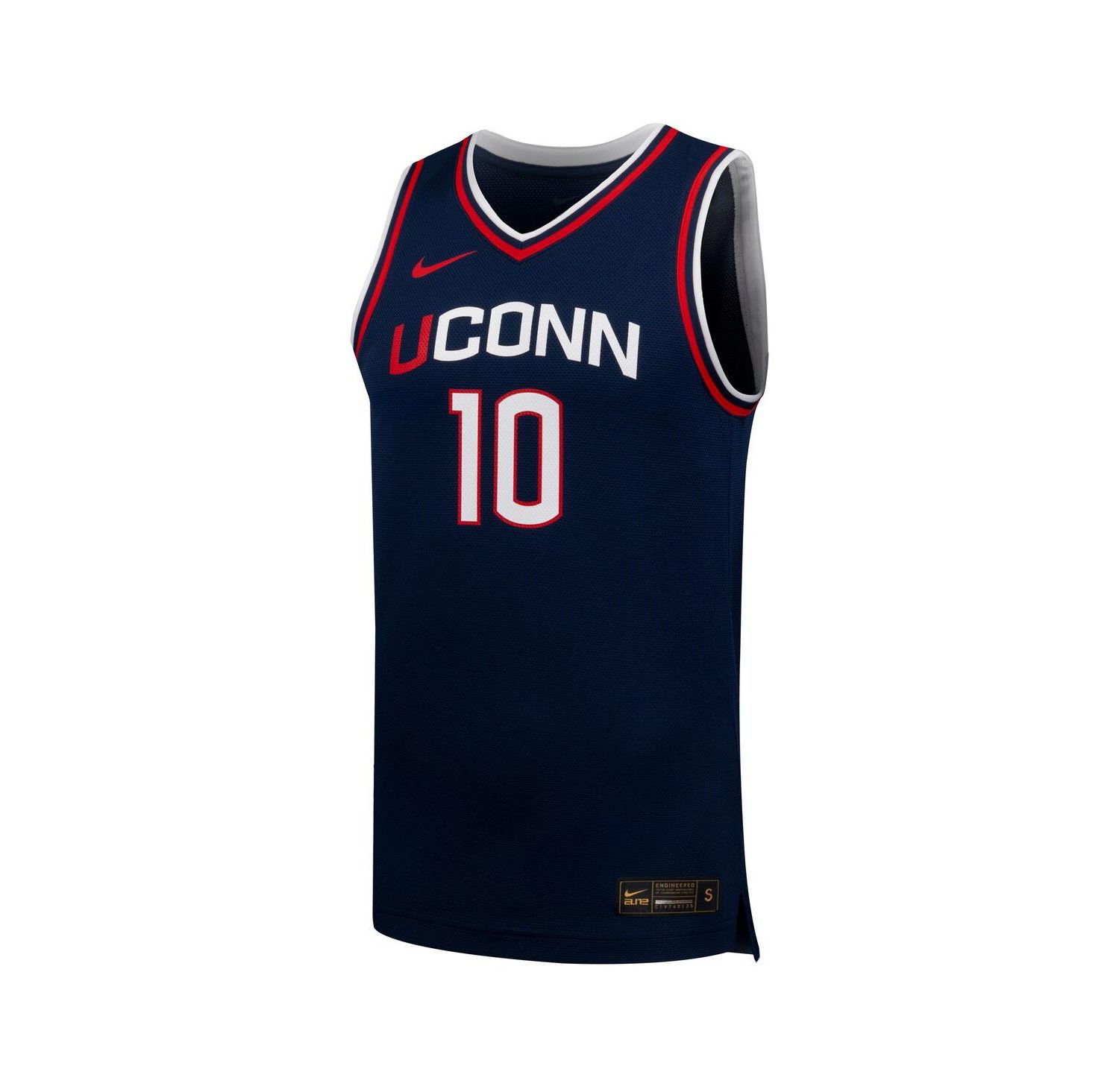 Men's and Women's 10 Navy UConn Huskies Replica Basketball Jersey