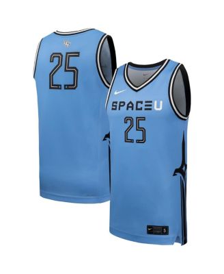 Men's Light Blue UCF Knights Space Game Replica Basketball Jersey