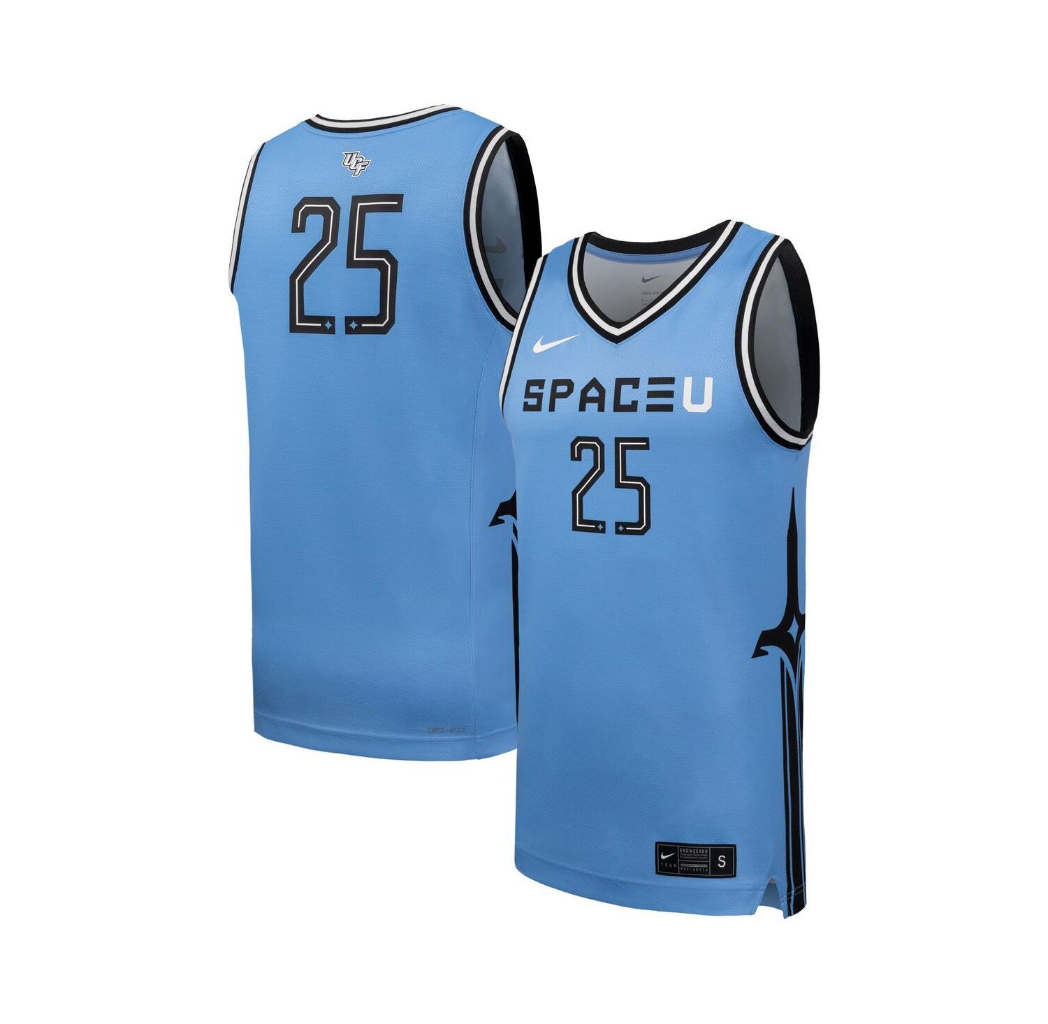 Men's Light Blue UCF Knights Space Game Replica Basketball Jersey
