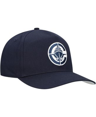 Men's Navy LA Clippers Core Logo Hitch Adjustable Hat
