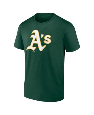 Men's Green Athletics Logo T-Shirt