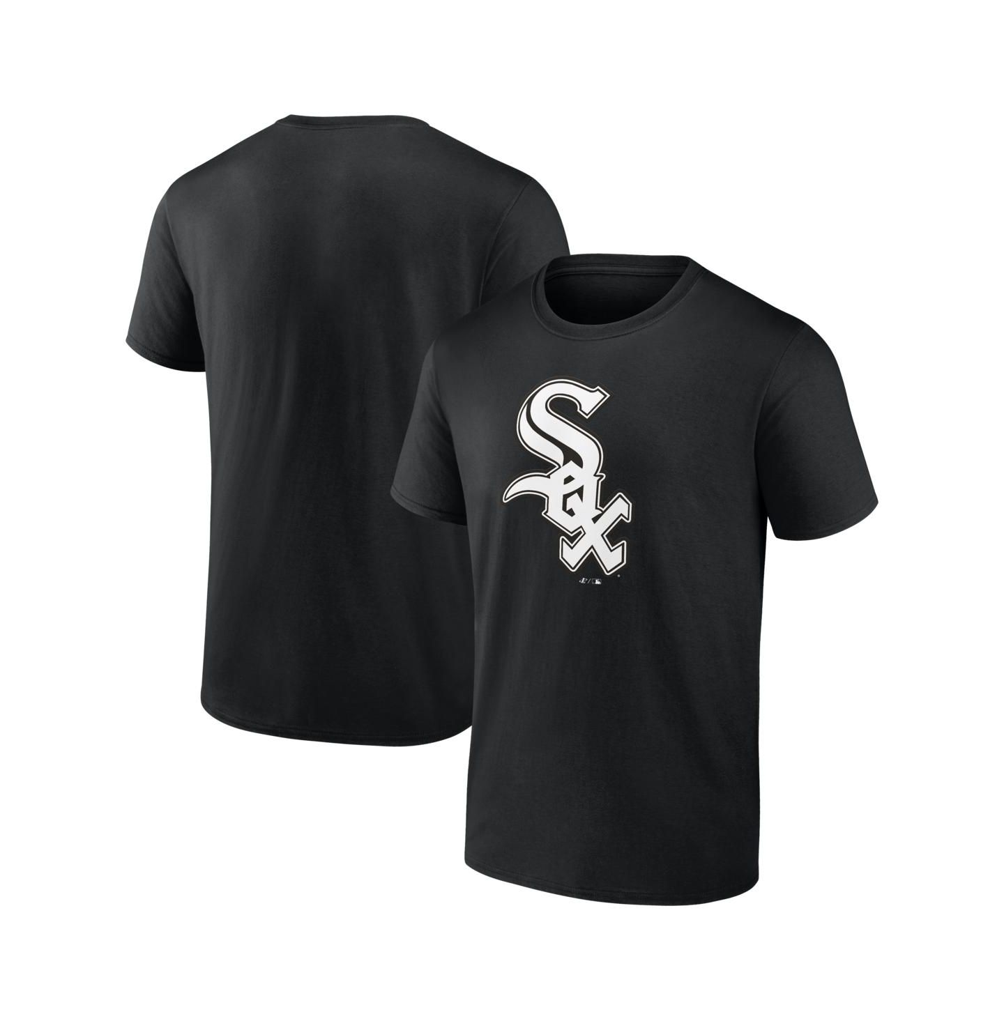 Мужская футболка Logo Athletic Black Chicago White Sox Logo — фото 1