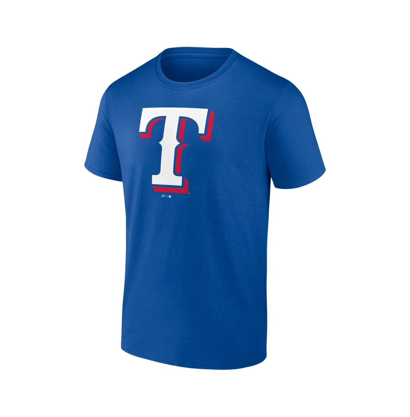 Мужская футболка Logo Athletic Royal Texas Rangers Logo — фото 2