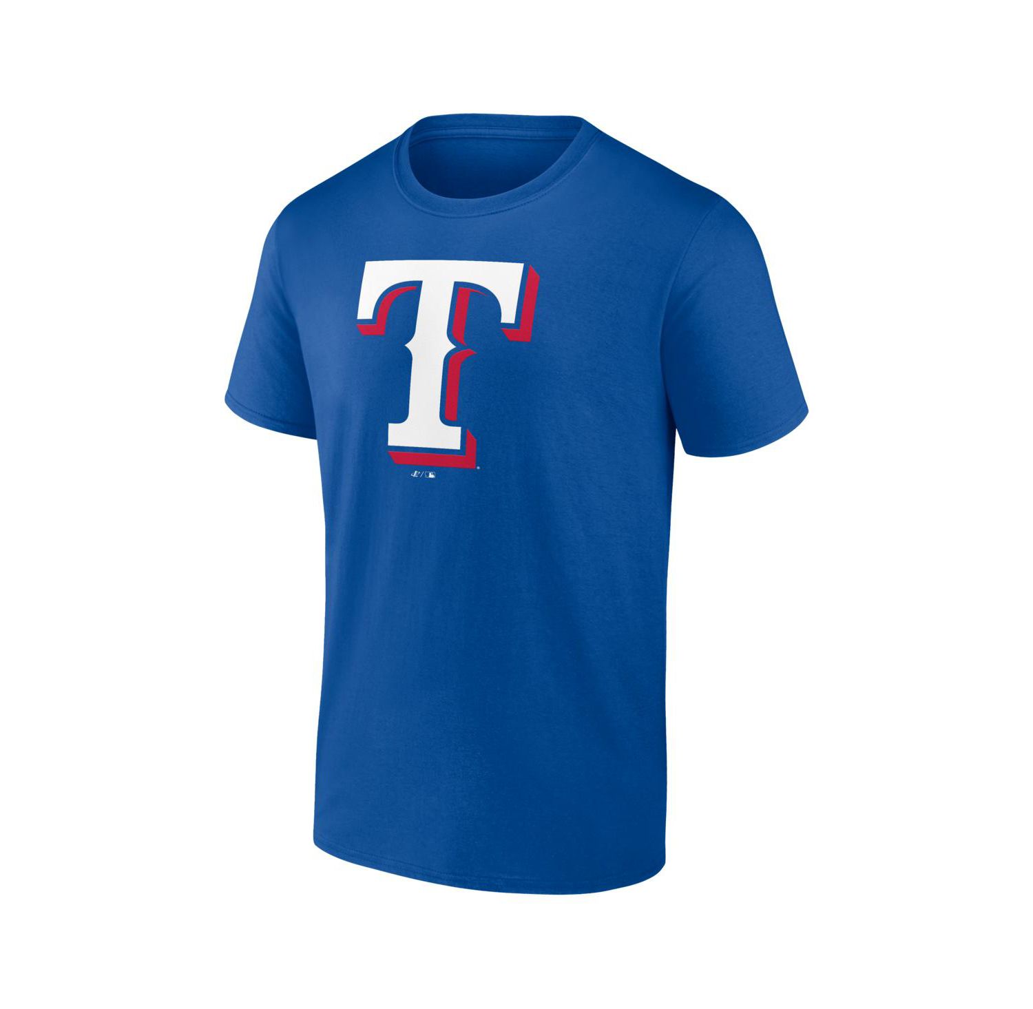 Men's Royal Texas Rangers Logo T-Shirt