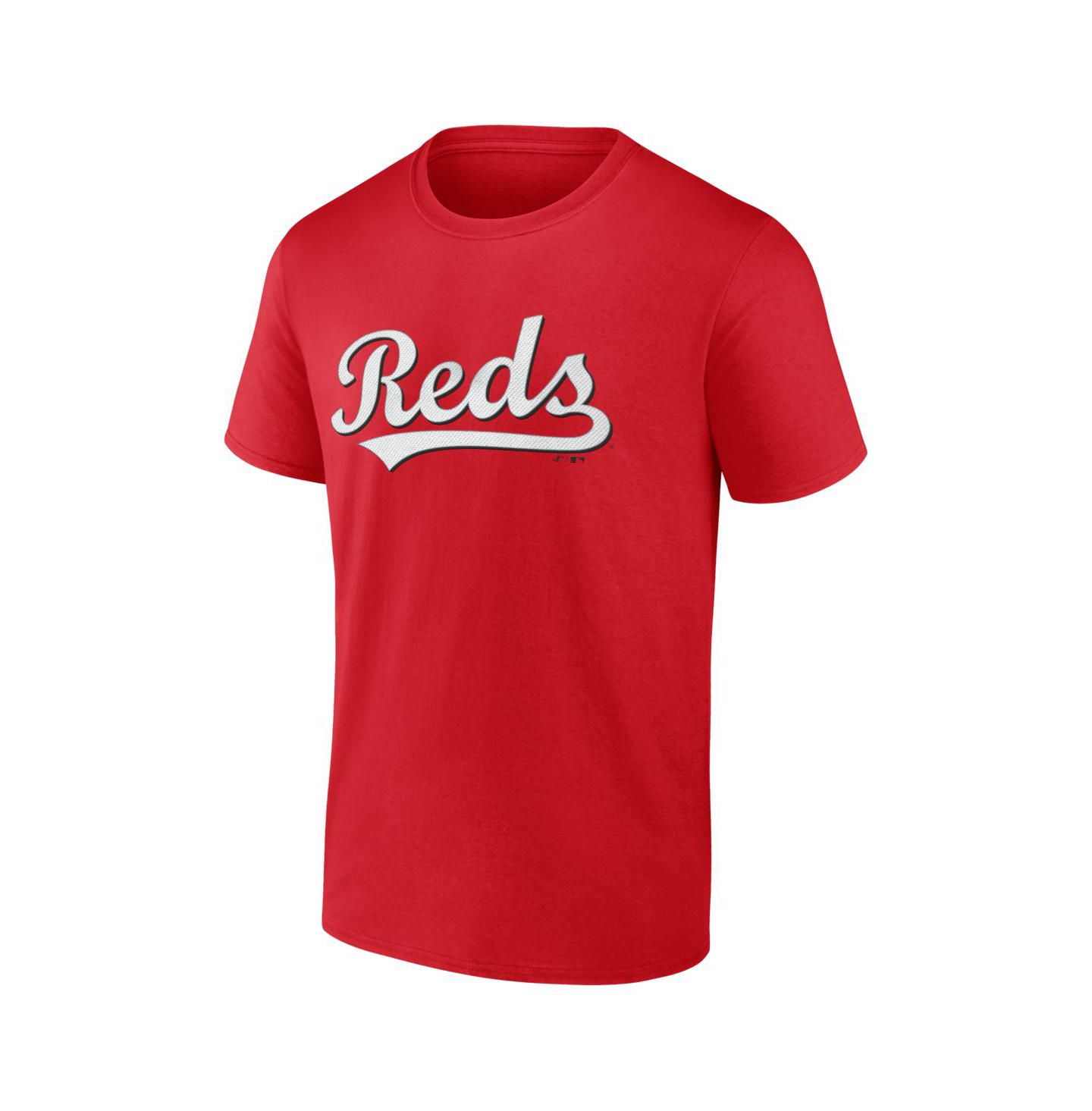 Мужская футболка Logo Athletic Red Cincinnati Reds Wordmark — фото 2
