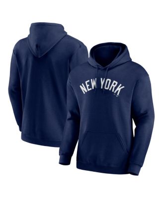 Men's Navy New York Yankees Wordmark Hoodie