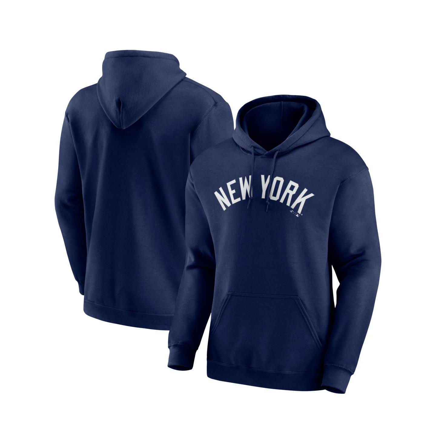 Мужское худи Logo Athletic Navy New York Yankees Wordmark — фото 1