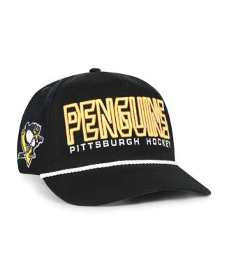Men's Black Pittsburgh Penguins Byline Hitch Adjustable Hat