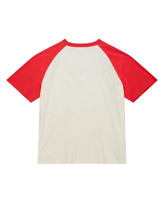 Women's Cream Pittsburgh Pirates Boyfriend Raglan T-Shirt