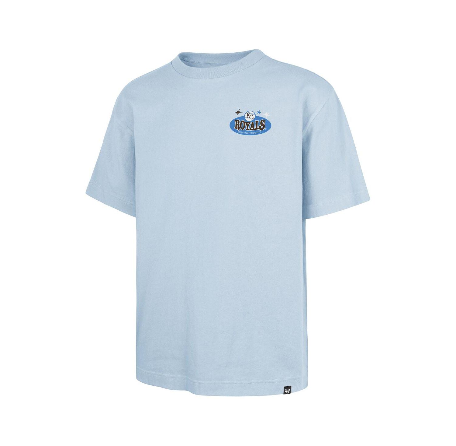 Men's Light Blue Kansas City Royals Ice Cream Parlor Foundation T-Shirt