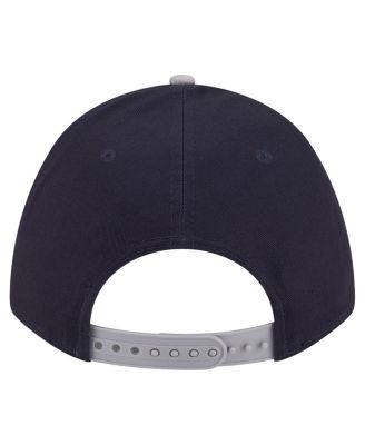 Men's Navy/Gray New York Yankees Arch 9FORTY A-Frame M-Crown Adjustable Hat