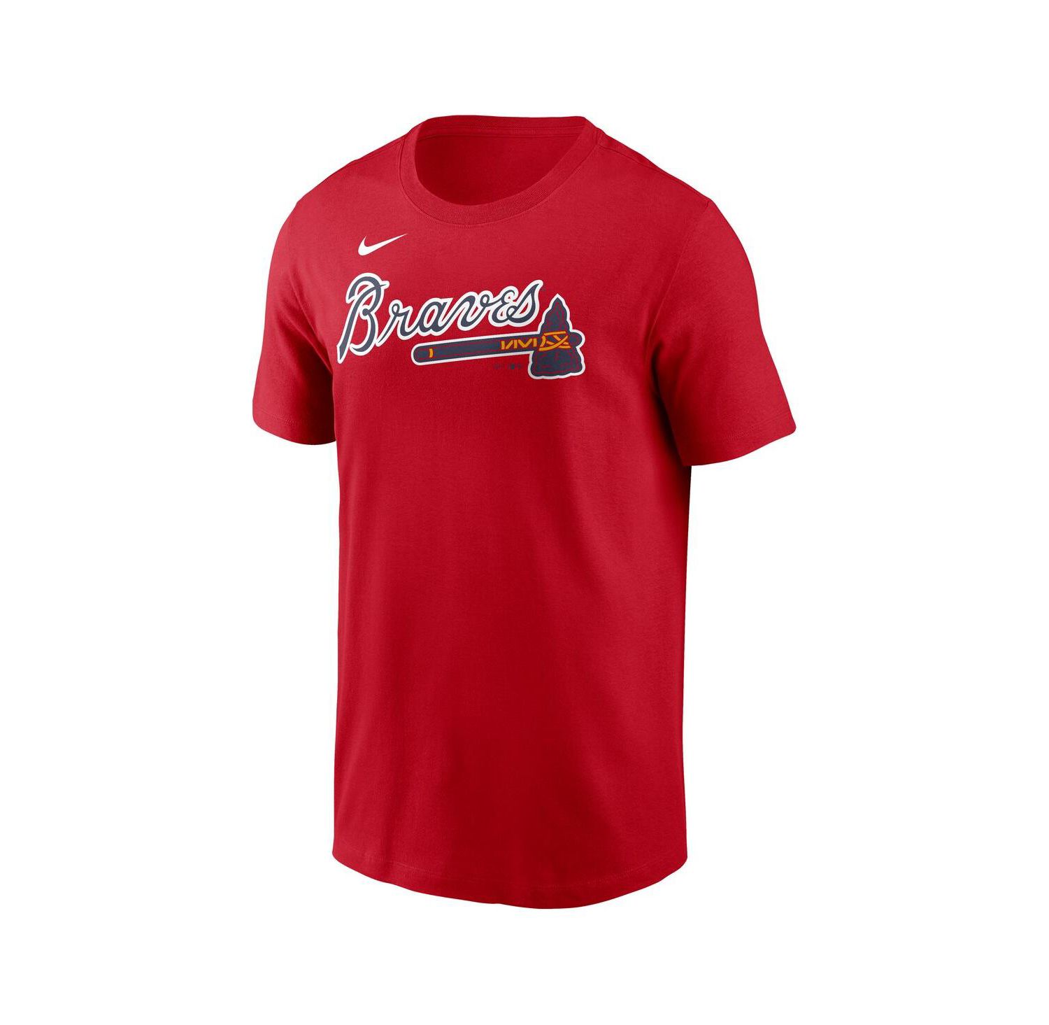 Men's Ronald Acu&ntilde;a Jr. Red Atlanta Braves Home Name & Number T-Shirt