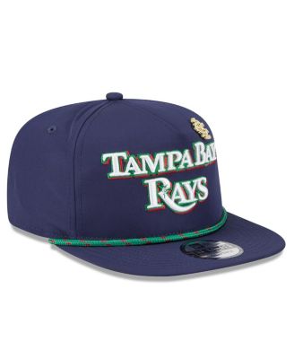 Men's Navy Tampa Bay Rays 2025 Big League Chew Golfer Snapback Hat